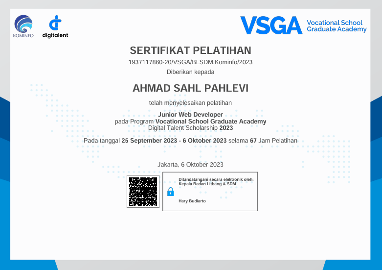 Web Dev Certs